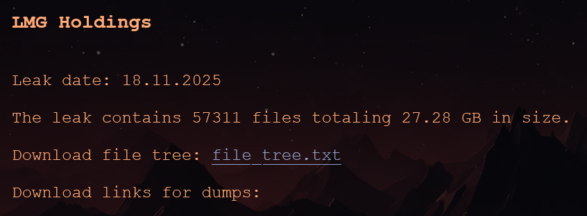 LMG Holdings成为TridentLocker勒索软件的受害者-xLab 威胁情报