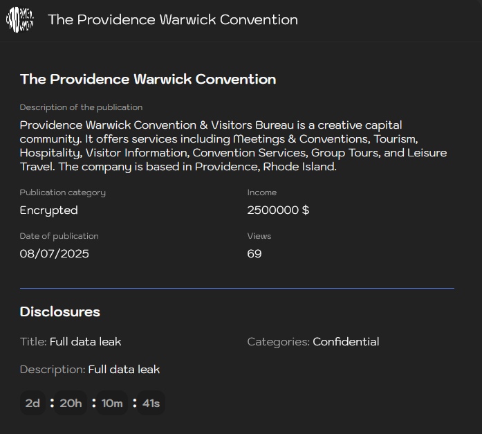GoProvidence成为LYNX勒索软件的受害者-xLab 威胁情报