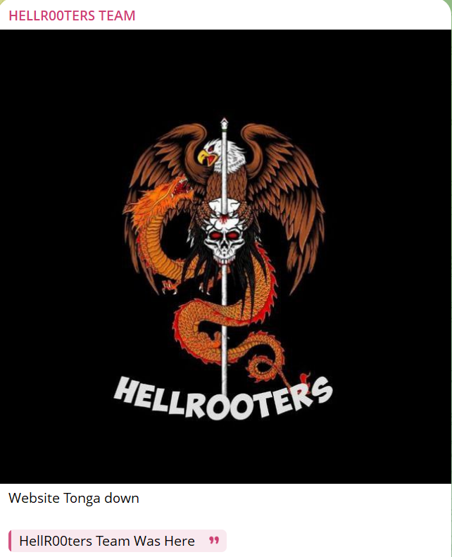 HellR00ters团队瞄准汤加总领事馆网站-xLab 威胁情报