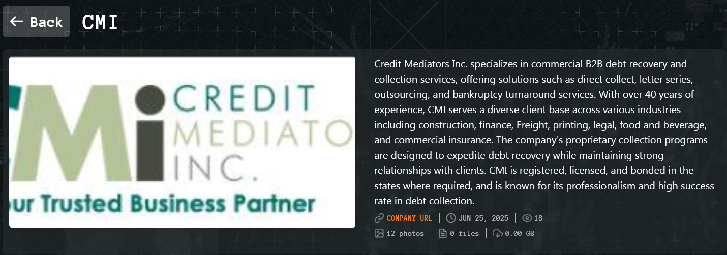 信用中介公司成为Qilin勒索软件的受害者-xLab 威胁情报