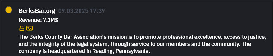 伯克郡律师协会将victim判给INC RANSOM勒索软件-xLab 威胁情报