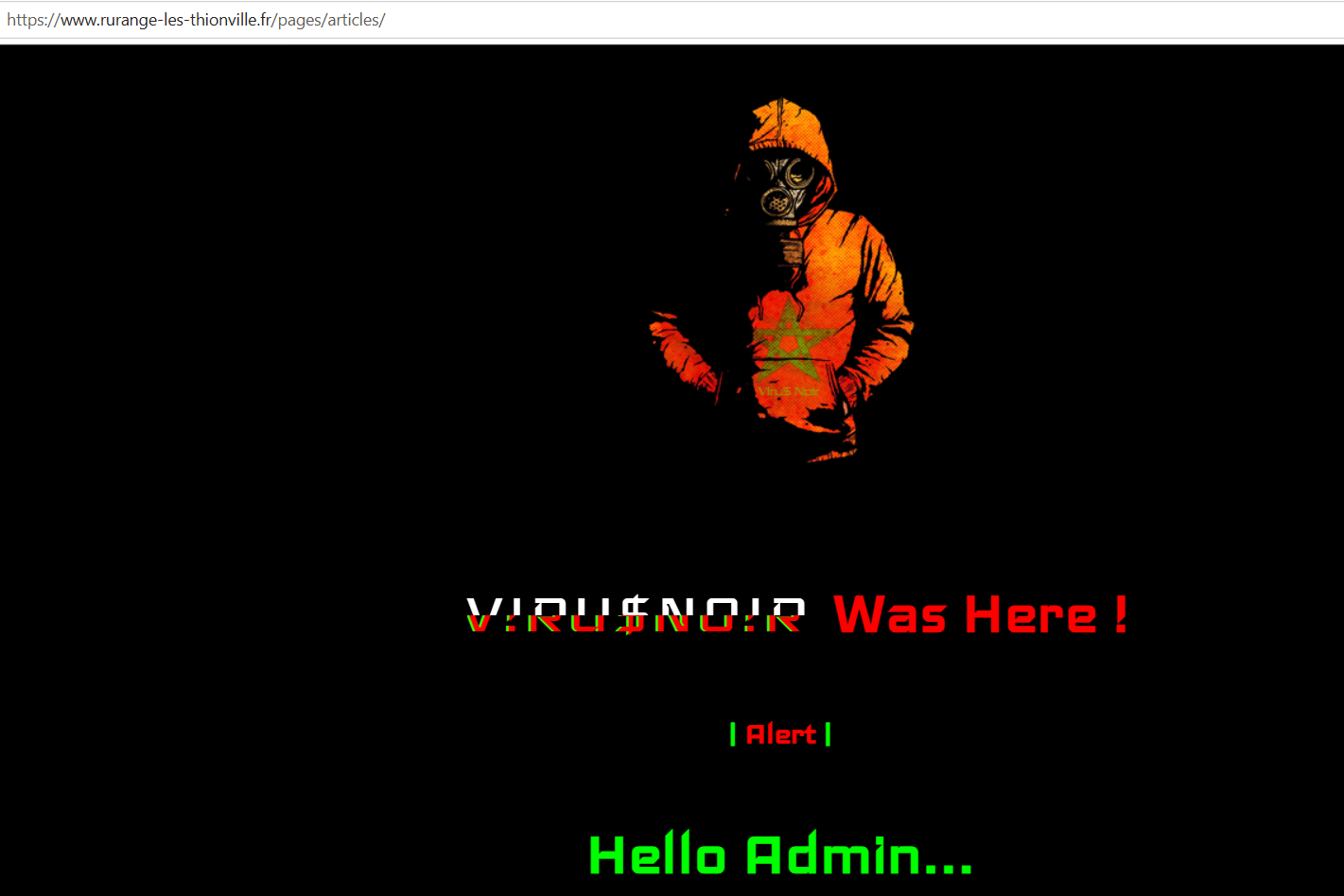 V!ru$No!r targets the website of Commune de Rurange-lès-Thionville-xLab 威胁情报
