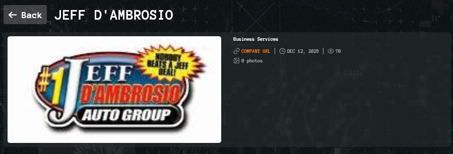 杰夫·丹布罗西奥汽车集团成为Qilin勒索软件的受害者-xLab 威胁情报