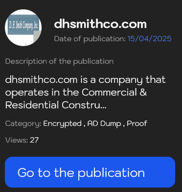 D.H.smith公司成为LYNX勒索软件的受害者-xLab 威胁情报