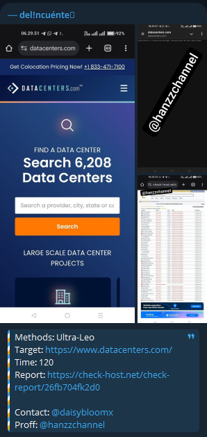 Delinquente针对Datacenters.com网站-xLab 威胁情报