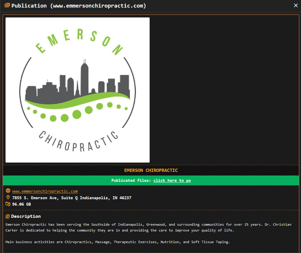 艾默生脊椎指压疗法成为DragonForce勒索软件的受害者-xLab 威胁情报