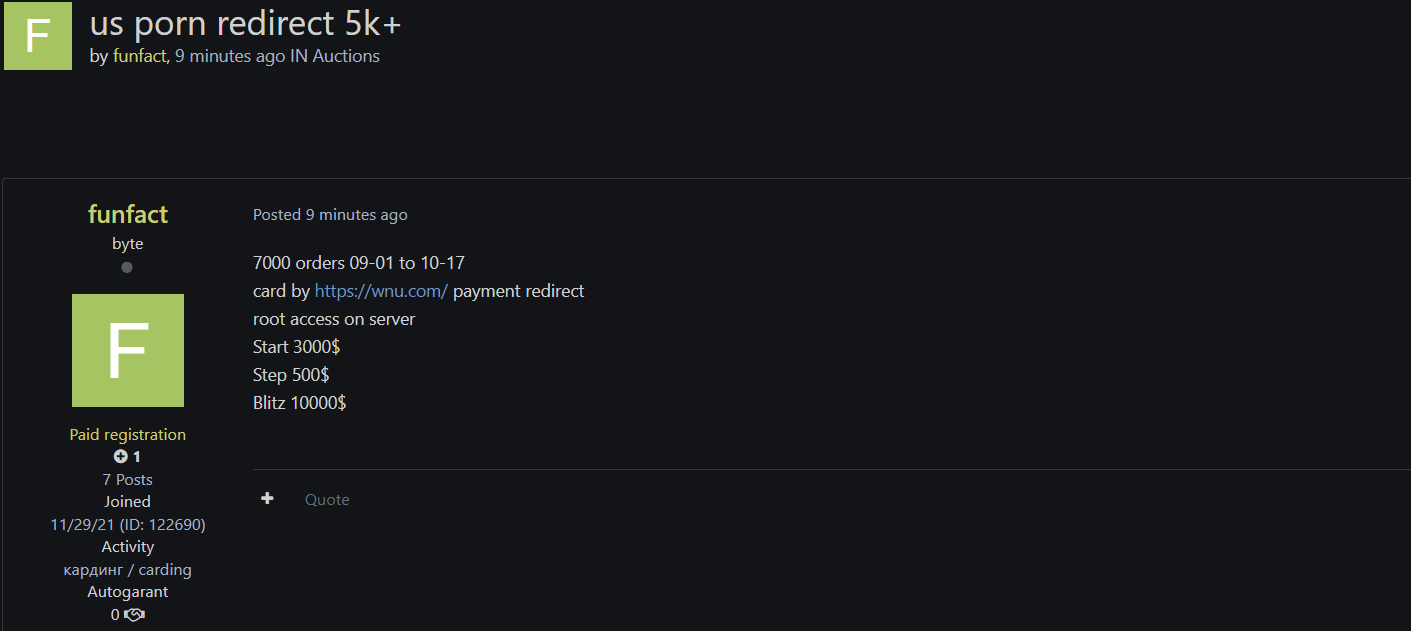 涉嫌出售服务器根访问和付费重定向方案-xLab 威胁情报