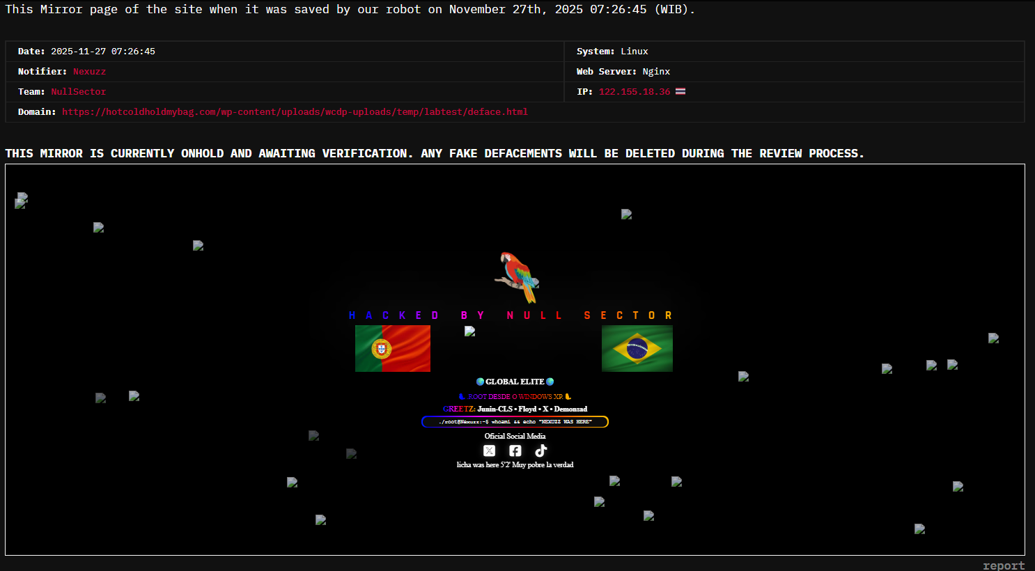 Nexuzz瞄准hotcoldholdmybag.com网站-xLab 威胁情报