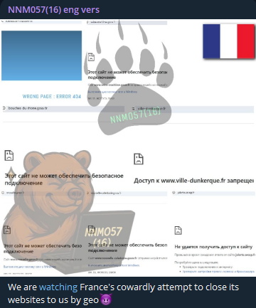 NoName targets the website of State services in Moselle-xLab 威胁情报