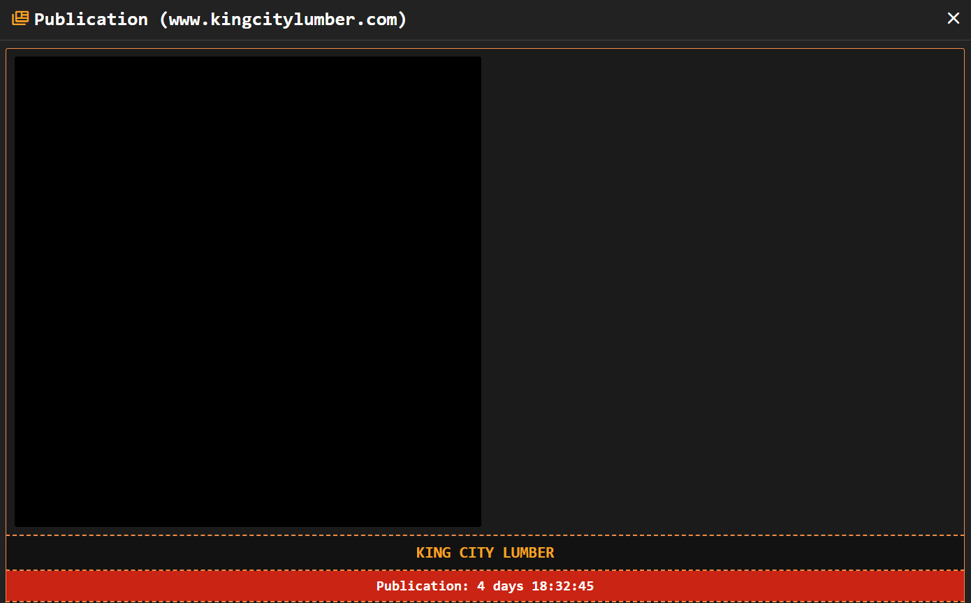 国王城木材公司成为DragonForce勒索软件的受害者-xLab 威胁情报