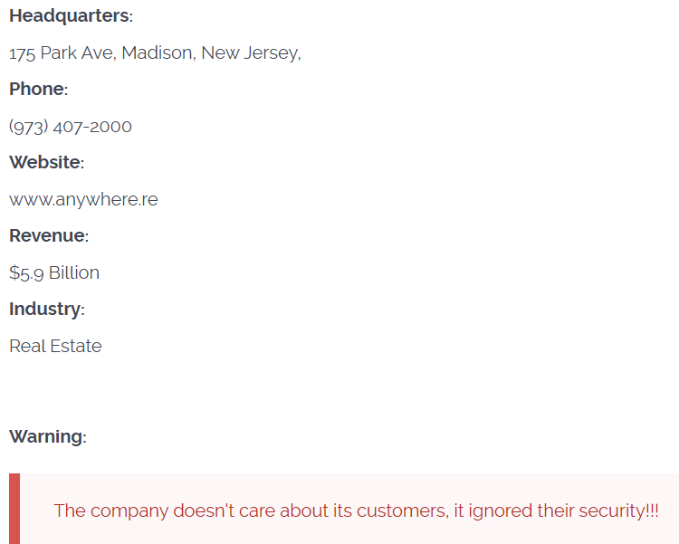 Anywhere Real Estate Inc.成为CL0P勒索软件的受害者-xLab 威胁情报