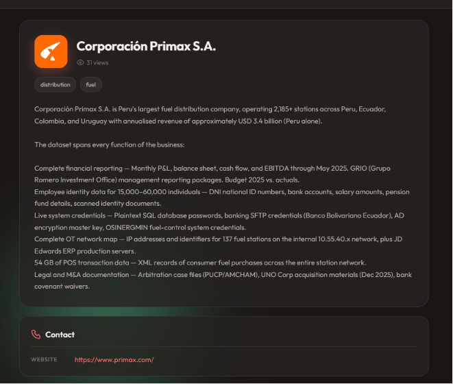 Primax falls victim to Aur0ra ransomware-xLab 威胁情报
