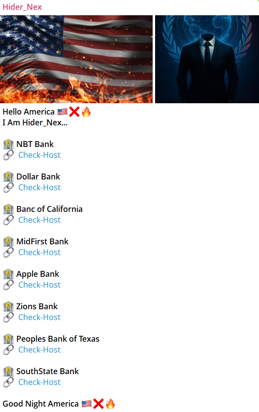 Hider_Nex针对苹果银行网站-xLab 威胁情报