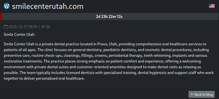 犹他微笑中心将victim交给SAFEPAY勒索软件-xLab 威胁情报