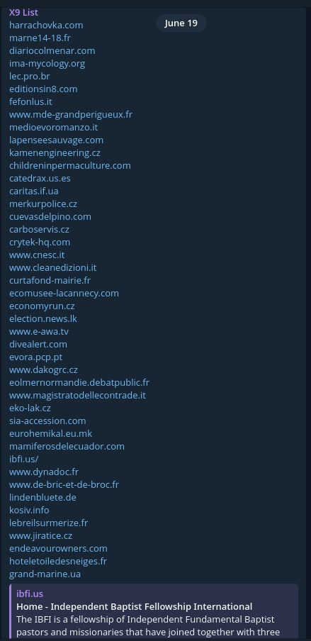 Alleged leak of webshell access to DE BRIC ET DC BROC-xLab 威胁情报