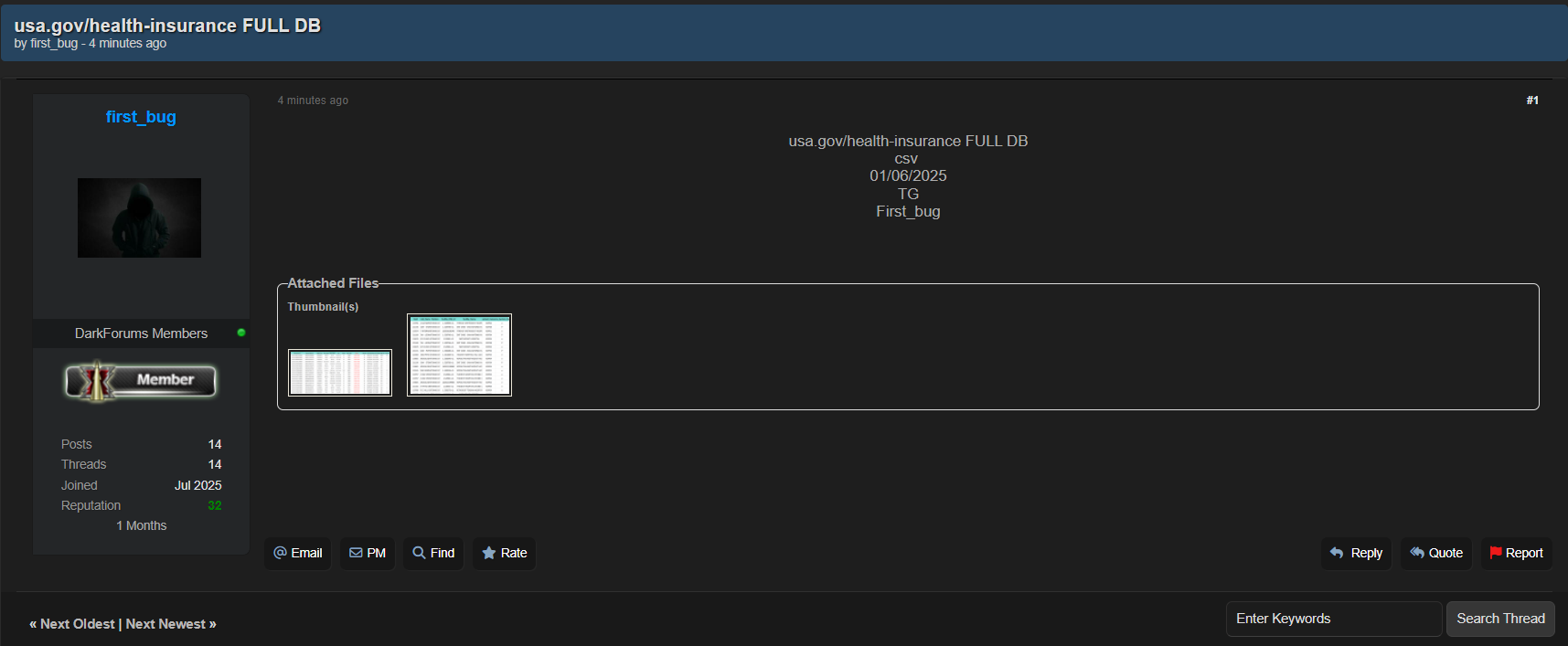 涉嫌数据外泄USAGov-xLab 威胁情报