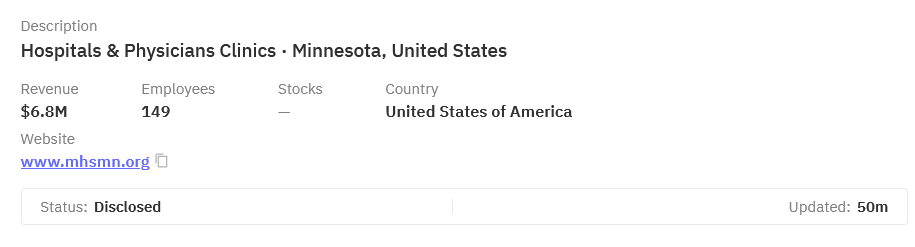 Madison Healthcare Services涉嫌数据外泄-xLab 威胁情报
