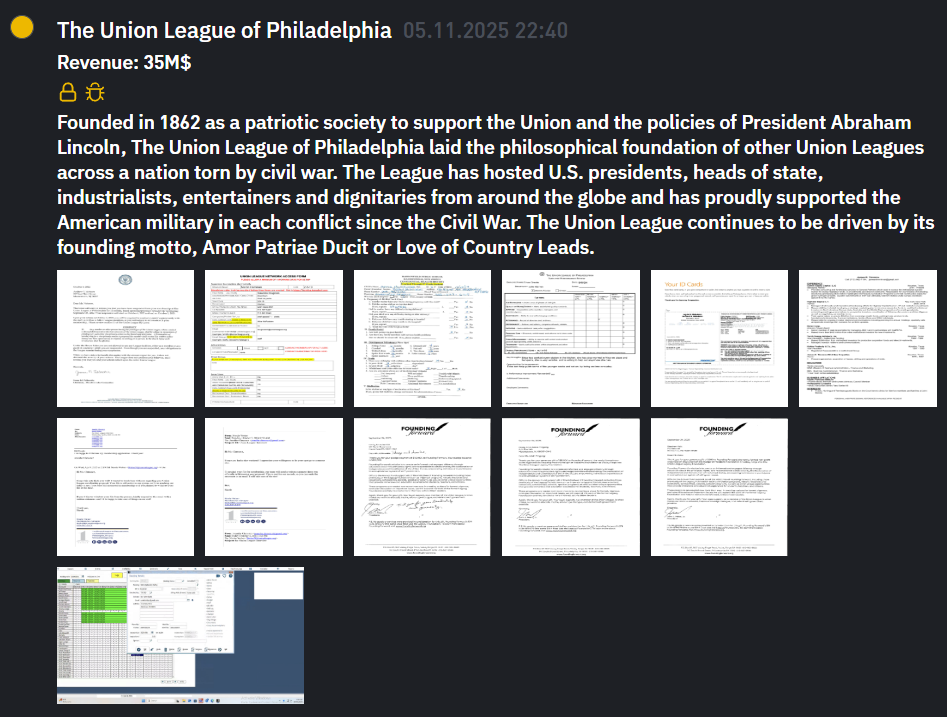 费城Union联盟成为INC RANSOM勒索软件的受害者-xLab 威胁情报