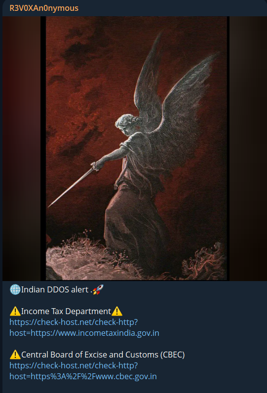 R3V0XAn0nymous针对所得税部门网站-xLab 威胁情报