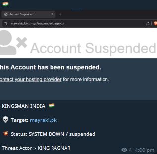 KINGSMAN INDIA瞄准Mayraki网站-xLab 威胁情报