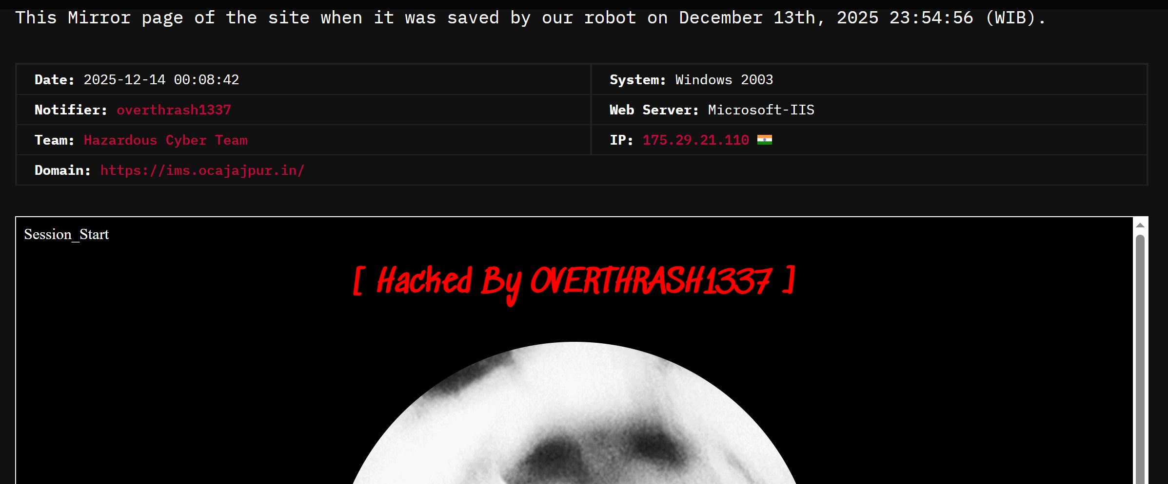 危险Cyber小组针对亚奥理事会计算机信息技术与管理研究所的网站-xLab 威胁情报