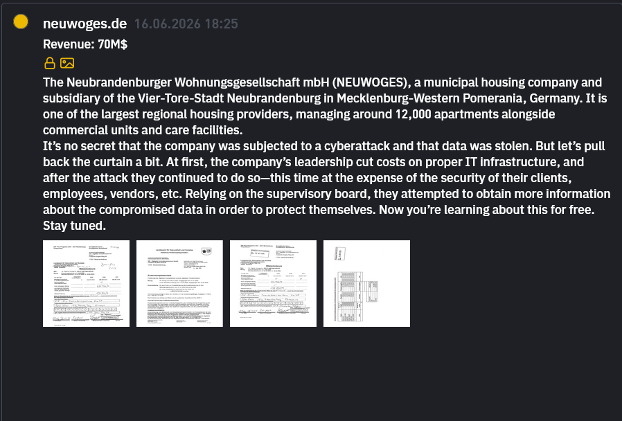 NEUWOGES falls victim to INC RANSOM ransomware-xLab 威胁情报
