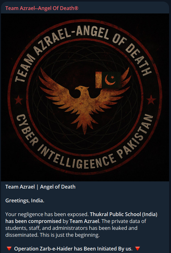 Thukral公立学校TPS涉嫌数据外泄-xLab 威胁情报