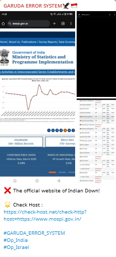 GARUDA ERROR SYSTEM以统计和方案执行部网站为目标-xLab 威胁情报