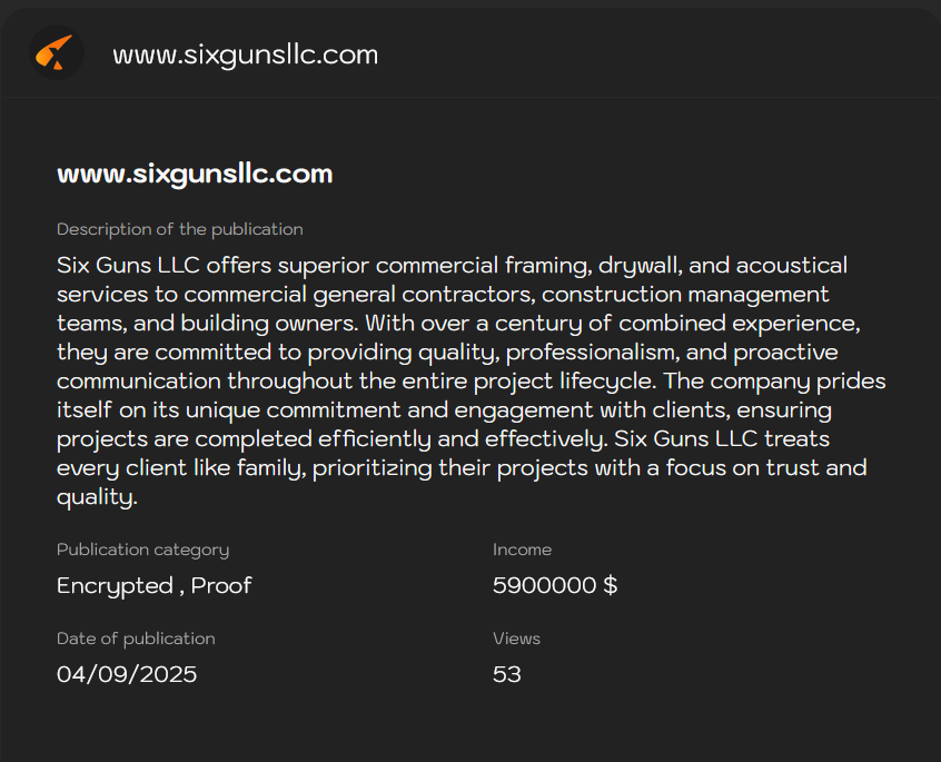 六枪有限责任公司成为LYNX勒索软件的受害者-xLab 威胁情报