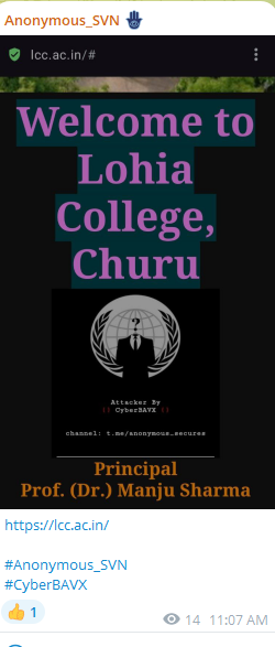 Anonymous_SVN针对洛希亚学院网站-xLab 威胁情报