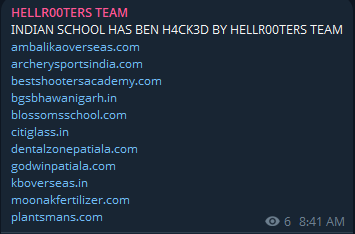 HellR00ters团队瞄准Ambalika Overseas的网站-xLab 威胁情报