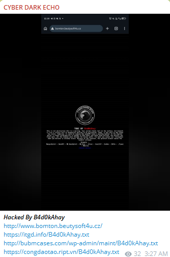 CYBER DARK ECHO targets the website of bomton.beutysoft4u.cz-xLab 威胁情报