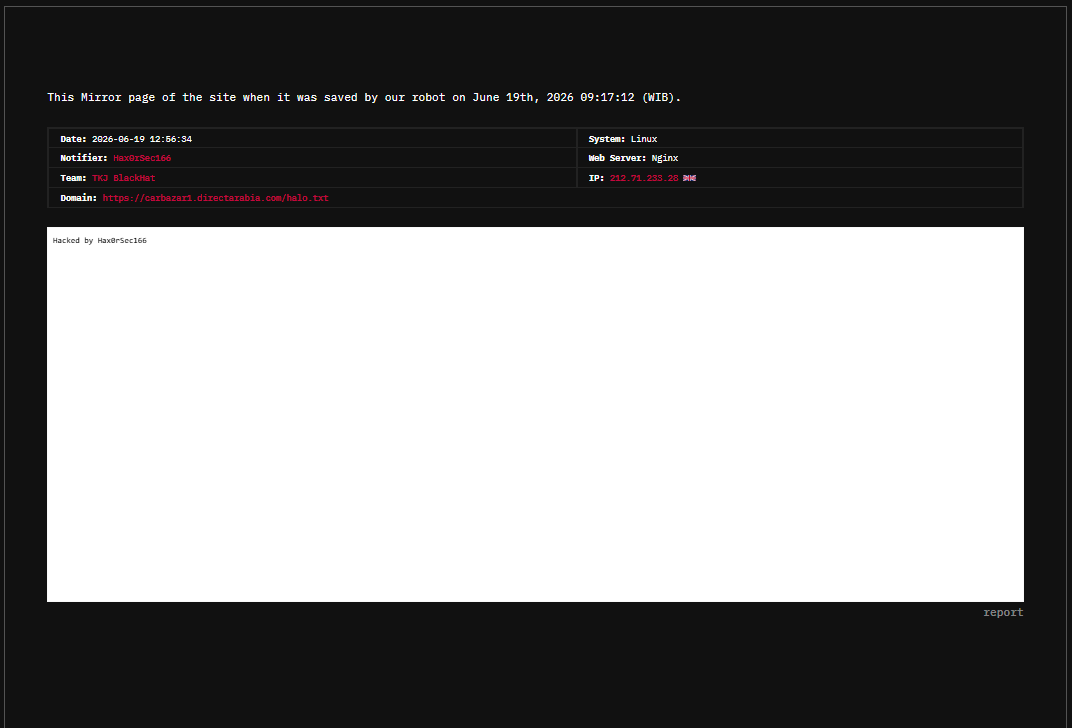 TKJ BlackHat targets the website of Direct Technology-xLab 威胁情报