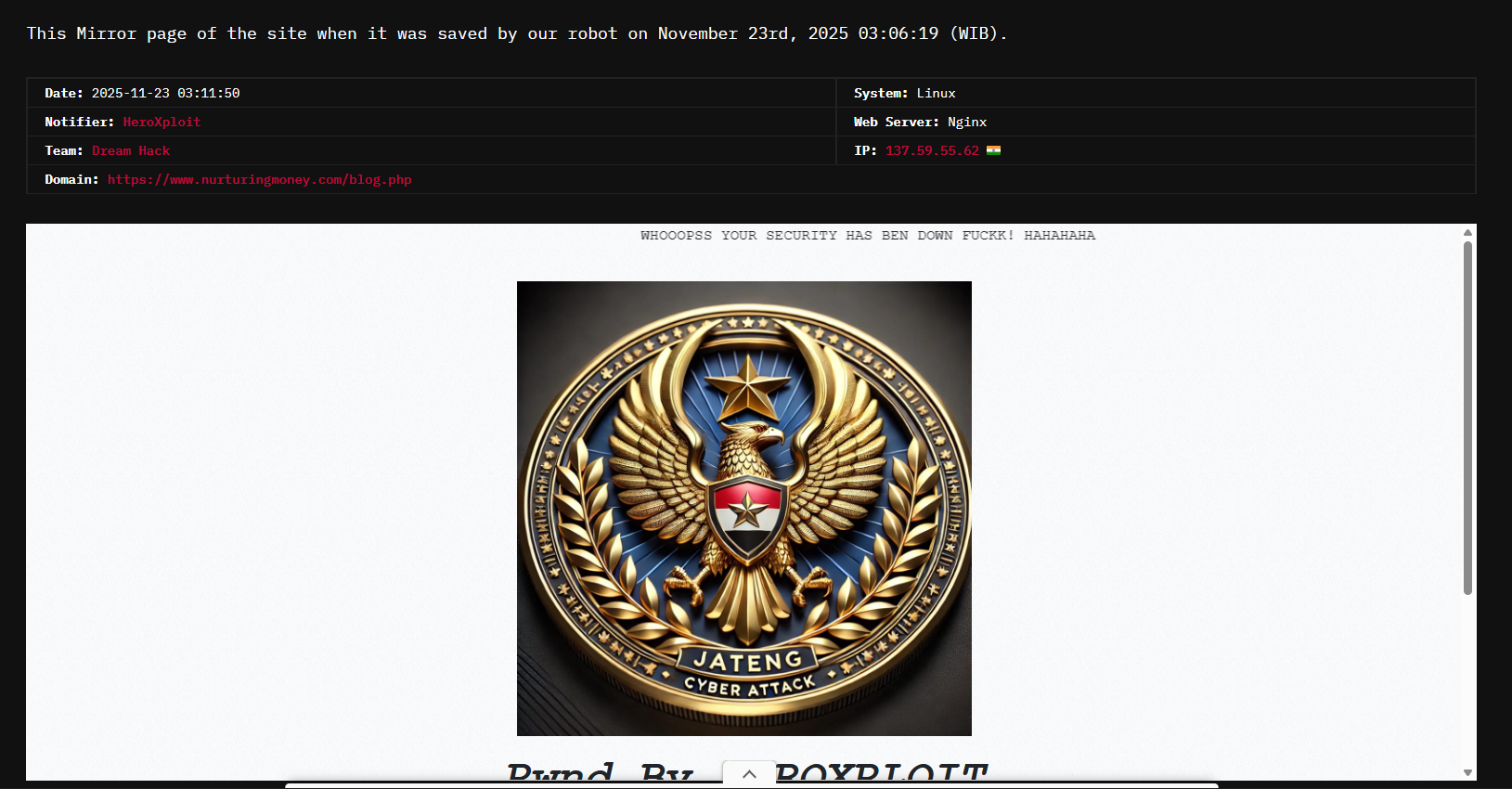 Dream Hack瞄准了培育金钱的网站-xLab 威胁情报