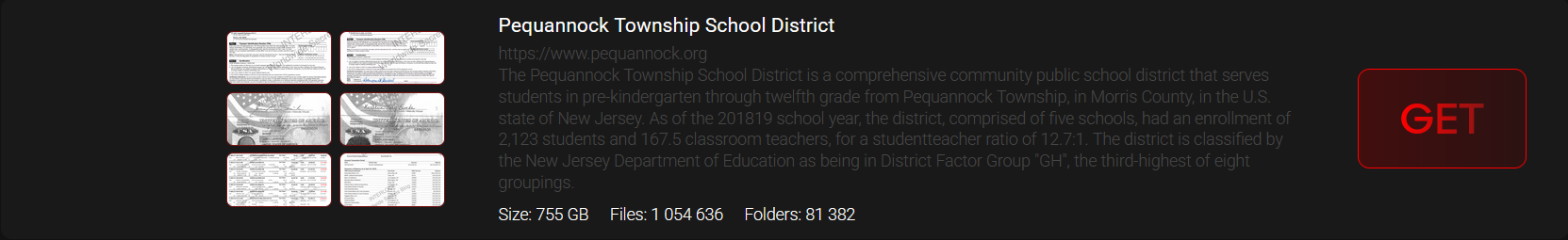 佩昆诺克镇学区成为INTERLOCK勒索软件的受害者-xLab 威胁情报