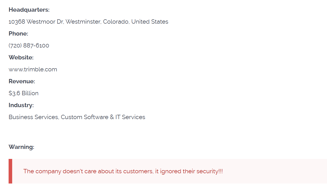 Trimble Inc.成为CL0P勒索软件的受害者-xLab 威胁情报