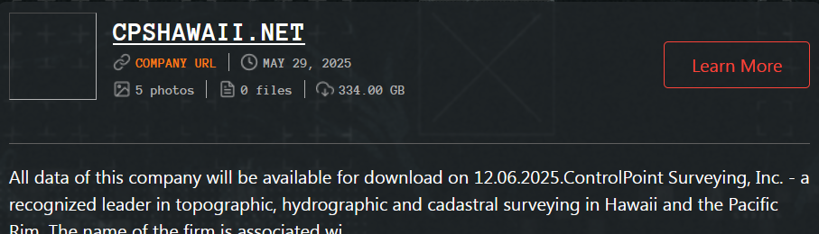 控制点测量成为Qilin勒索软件的受害者-xLab 威胁情报