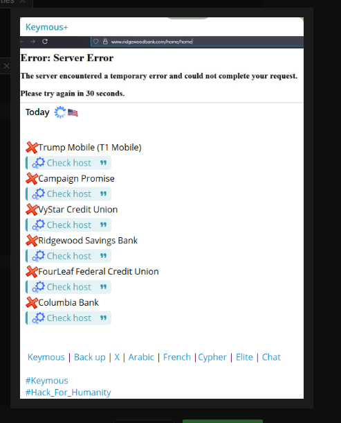 Keymous+瞄准Promise竞选网站-xLab 威胁情报