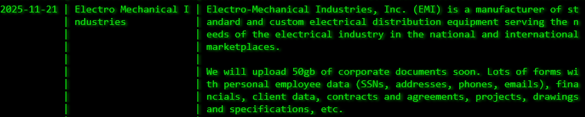 机电工业成为Akira勒索软件的受害者-xLab 威胁情报