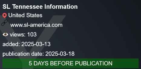 SL Tennessee成为PLAY勒索软件的受害者-xLab 威胁情报