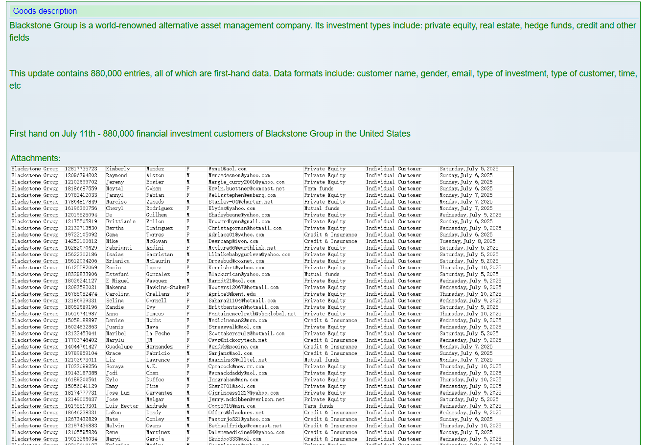 涉嫌黑石数据外泄-xLab 威胁情报