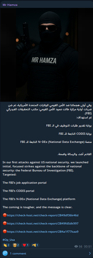 Mr Hamza瞄准了联邦调查局求职门户网站的网站-xLab 威胁情报