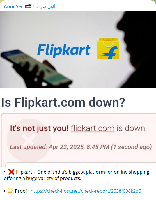 AnonSec瞄准Flipkart网站-xLab 威胁情报