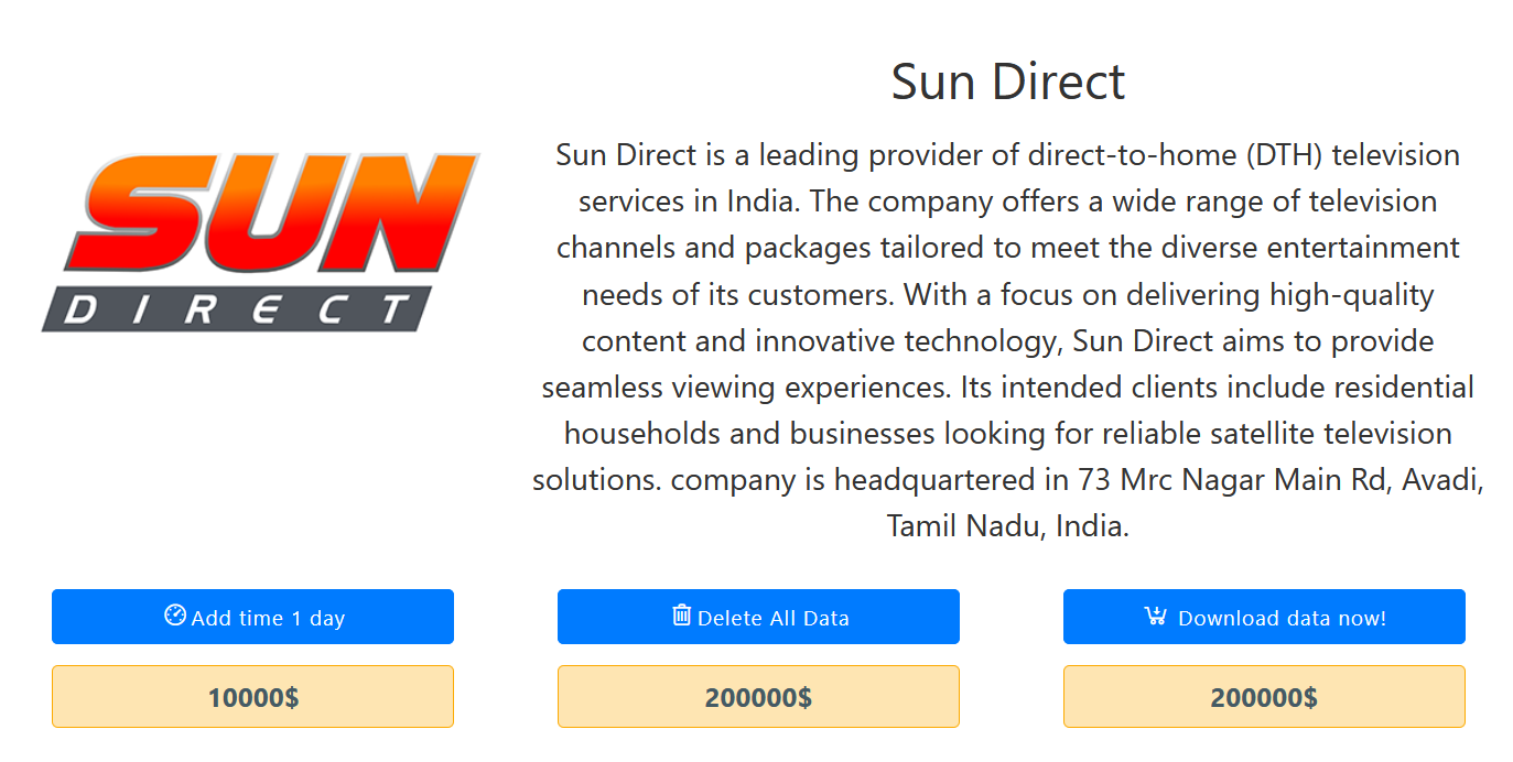 Sun Direct DTH成为MEDUSA勒索软件的受害者-xLab 威胁情报