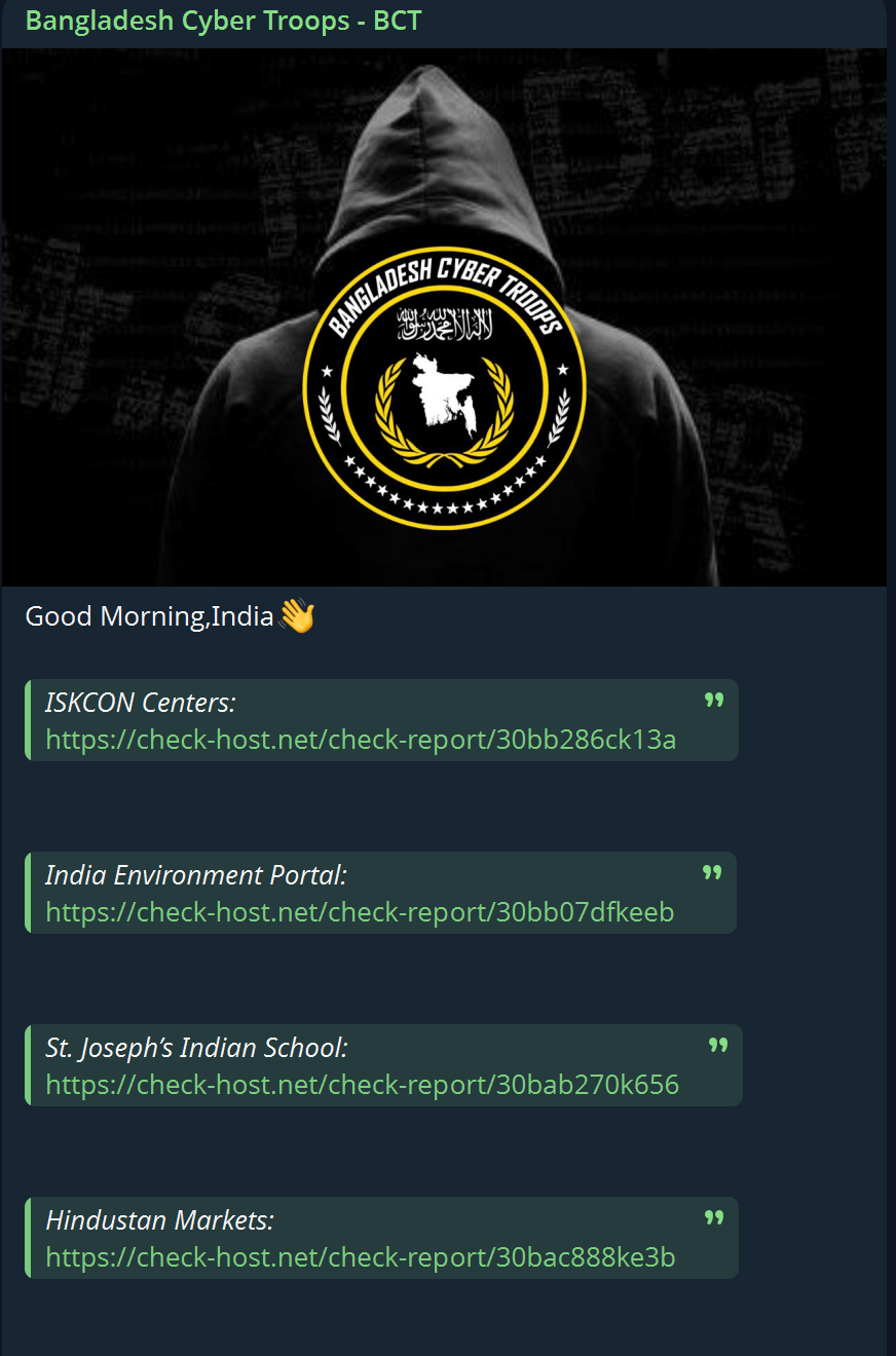 孟加拉Cyber部队-BCT瞄准Hindustan Markets网站-xLab 威胁情报