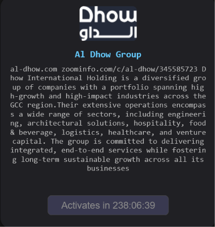 Dhow International Holding falls victim to The Gentlemen ransomware-xLab 威胁情报