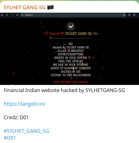 SYLHET GANG-SG瞄准LAngelo网站-xLab 威胁情报
