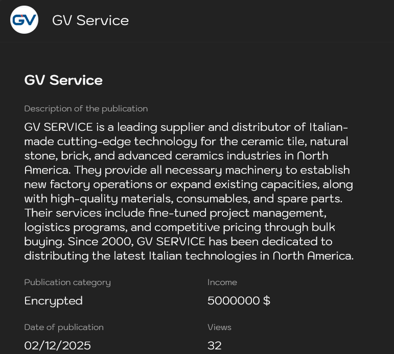 GV服务、Inc.成为Sinobi勒索软件的受害者-xLab 威胁情报