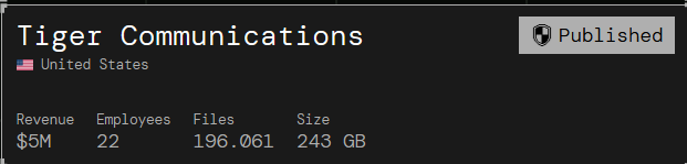 Tiger Communication成为SECUROTROP勒索软件的受害者-xLab 威胁情报