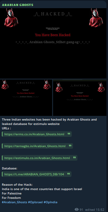 Arabian Ghosts瞄准erms.co.in网站-xLab 威胁情报